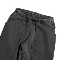 画像2: Los Angeles Apparel 14oz Garment Dye Heavy Fleece Sweat Pants - Vintage Black (2)