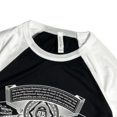 画像3: Budweiser Raglan Sleeve T-Shirts - BlackｘWhite (3)
