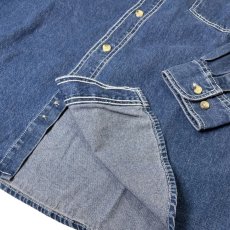 画像4: Cobra Caps L/S Heavyweight Denim Shirts Indigo / コブラ ロングスリーブ デニム シャツ インディゴ (4)