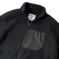 画像2: Shakawear Sherpa Jacket Black / シャカウェア シェルパ フリース ジャケット ブラック (2)