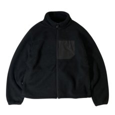 画像1: Shakawear Sherpa Jacket Black / シャカウェア シェルパ フリース ジャケット ブラック (1)