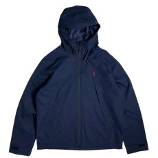 画像1: Polo Ralph Lauren Water Resistant Hooded Jacket - Navy (1)