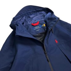 画像6: Polo Ralph Lauren Water Resistant Hooded Jacket Navy / ポロ ラルフローレン ウォーターレジスタント フード ジャケット ネイビー (6)