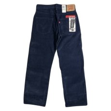 画像1: Levi's 569-1012 Loose Straight Corduroy Pants - Navy (1)