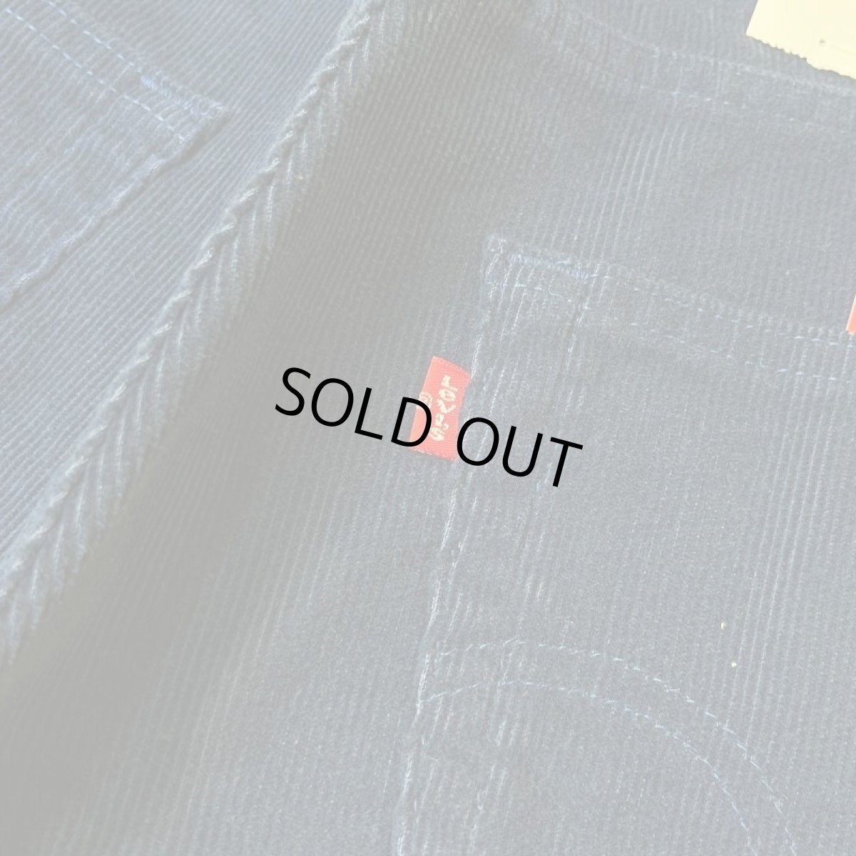 画像7: Levi's 569-1012 Loose Straight Corduroy Pants - Navy (7)