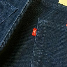 画像7: Levi's 569-1012 Loose Straight Corduroy Pants - Navy (7)