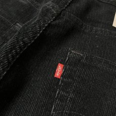画像7: Levi's 569-1011 Loose Straight Corduroy Pants - Black (7)