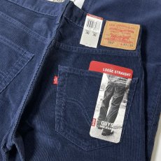 画像3: Levi's 569-1012 Loose Straight Corduroy Pants - Navy (3)