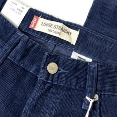 画像6: Levi's 569-1012 Loose Straight Corduroy Pants - Navy (6)