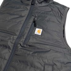 画像3: Carhartt USA Rain Defender® Relaxed Fit Lightweight Insulated Vest Shadow / カーハート レインディフェンダー リラックスフィット ライトウェイト インサレート ベスト シャドウ (3)