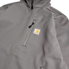 画像3: Carhartt USA Rain Defender Relaxed Fit Heavyweight Softshell Jacket - Charcoal (3)