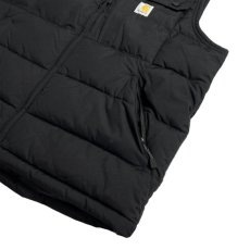 画像6: Carhartt USA Montana Loose Fit Insulated Vest Black / カーハート モンタナ ルーズフィット インサレート ベスト ブラック (6)