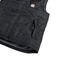 画像5: Carhartt USA Rain Defender® Relaxed Fit Lightweight Insulated Vest Black / カーハート レインディフェンダー リラックスフィット ライトウェイト インサレート ベスト ブラック (5)