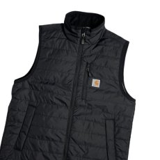 画像2: Carhartt USA Rain Defender® Relaxed Fit Lightweight Insulated Vest Black / カーハート レインディフェンダー リラックスフィット ライトウェイト インサレート ベスト ブラック (2)