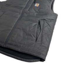 画像5: Carhartt USA Rain Defender Relaxed Fit Lightweight Insulated Vest - Shadow (5)