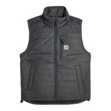 画像1: Carhartt USA Rain Defender Relaxed Fit Lightweight Insulated Vest - Shadow (1)