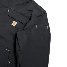 画像6: Carhartt USA Super Dux™ Relaxed Fit Lightweight Mock-Neck Jacket Black / カーハート リラックスフィット ライトウェイト モックネック ジャケット ブラック (6)