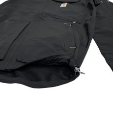 画像9: Carhartt USA Super Dux Relaxed Fit Lightweight Mock-Neck Jacket - Black (9)