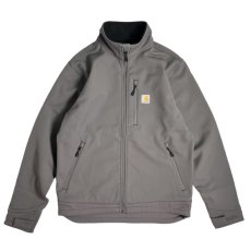 画像1: Carhartt USA Rain Defender Relaxed Fit Heavyweight Softshell Jacket - Charcoal (1)