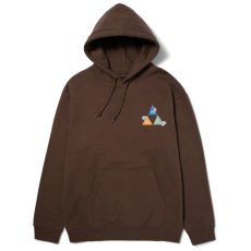 画像1: HUF Rituals Pullover Hoodie Coffee / ハフ リチュアル プルオーバーフーディ コーヒー (1)