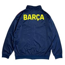 画像2: Icon Sports FC Barcelona Adult Next Gen Full Zip Truck Jacket NavyｘMaroon / FCバルセロナ ストライカー フルジップ トラックジャケット ネイビーｘマルーン (2)