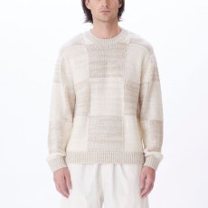 画像4: OBEY Dominic Sweater Silver Grey Multi / オベイ ドミニク セーター シルバーグレーマルチ (4)