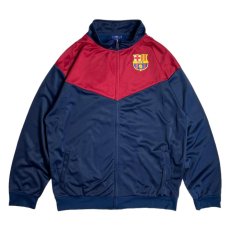 画像1: Icon Sports FC Barcelona Adult Next Gen Full Zip Truck Jacket NavyｘMaroon / FCバルセロナ ストライカー フルジップ トラックジャケット ネイビーｘマルーン (1)