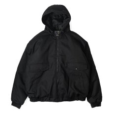 画像1: World Famous Sports Cotton Insulated Hood Jacket - Black (1)