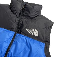 画像2: The North Face 1996 Retro Nuptse Vest Super Sonic Blue / ザ・ノース・フェイス 1996 レトロ ヌプシ ベスト  スーパーソニックブルー (2)