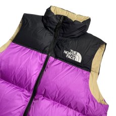 画像2: The North Face USA 1996 Retro Nuptse Vest - Purple Cactus Flower (2)