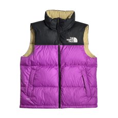 画像1: The North Face USA 1996 Retro Nuptse Vest - Purple Cactus Flower (1)
