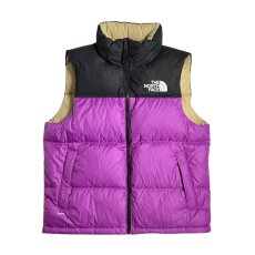 画像1: The North Face 1996 Retro Nuptse Vest Purple Cactus Flower / ザ・ノース・フェイス 1996 レトロ ヌプシ ベスト  パープルカクタスフラワー (1)