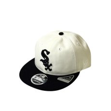 画像1: RAWDRIPｘNew Era Custom Retro Crown 9Fifty Snapback Cap Chicago White Sox / ロウドリップｘニューエラ 950 レトロクラウン スナップバック キャップ シカゴ・ホワイトソックス (1)