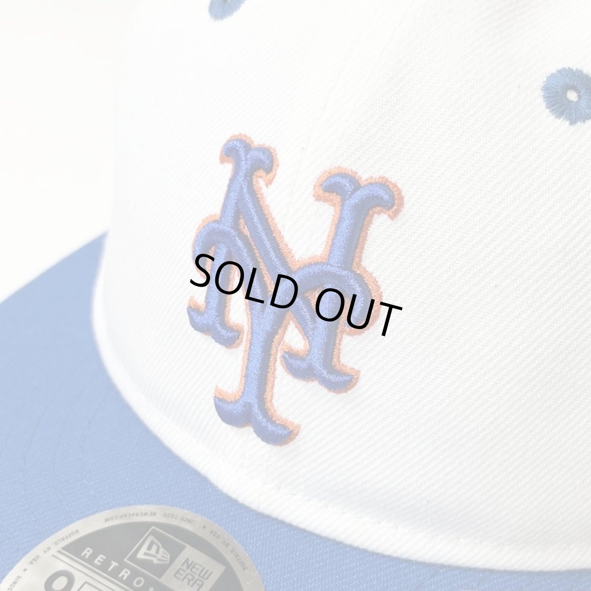 画像2: RAWDRIPｘNew Era Custom Retro Crown 9Fifty Snapback Cap - New York Mets (2)