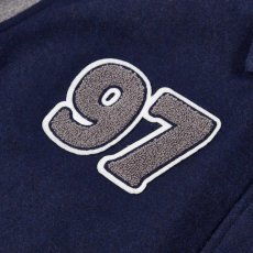 画像5: ONLY NY League Melton Wool Varsity Jacket Navy / オンリーニューヨーク リーグ メルトン ウール バーシティジャケット ネイビー (5)