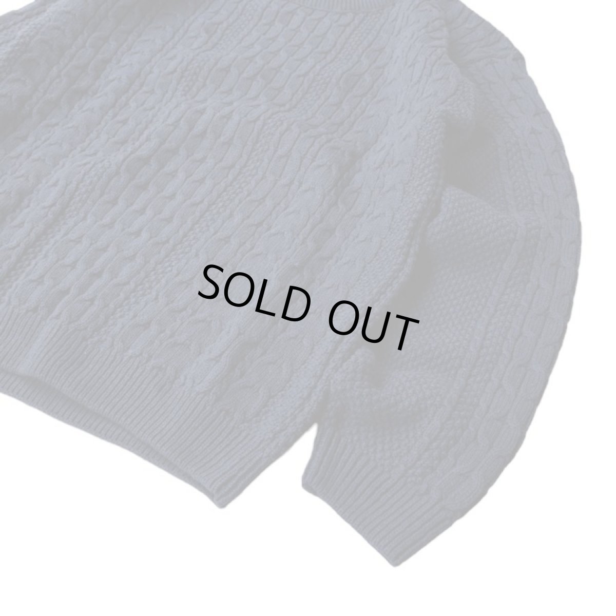 画像3: Binghamton Knitting Company Fisherman Sweater - Navy (3)