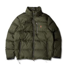画像1: Polo Ralph Lauren Water-Repellant Down Jacket - Olive (1)