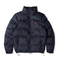 画像1: Polo Ralph Lauren Water-Repellant Down Jacket Navy / ポロ ラルフローレン  ウォーターリパレント ダウンジャケット ネイビー (1)