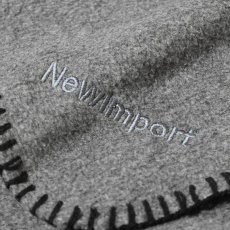 画像2: Newimport Daily Fleece Scarf Grey / ニューインポート デイリーフリース スカーフ グレー (2)