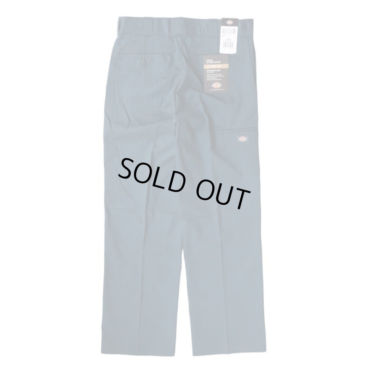 画像2: Dickies Loose Fit Double Knee Work Pants - Reflecting Pond (2)