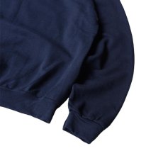 画像4: Jerzees Nublend Cadet Collar Quarter-Zip Sweatshirts Navy / ジャージーズ ニューブレンド クォータージップ スウェット ネイビー (4)