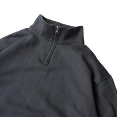 画像3: Jerzees Nublend Cadet Collar Quarter-Zip Sweatshirts Charcoal Grey / ジャージーズ ニューブレンド クォータージップ スウェット チャコールグレー (3)