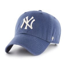 画像1: '47 Brand Clean Up Adjustable Cap New York Yankees Timber Blue / フォーティーセブン クリーンナップ キャップ ニューヨーク・ヤンキース ティンバーブルー (1)