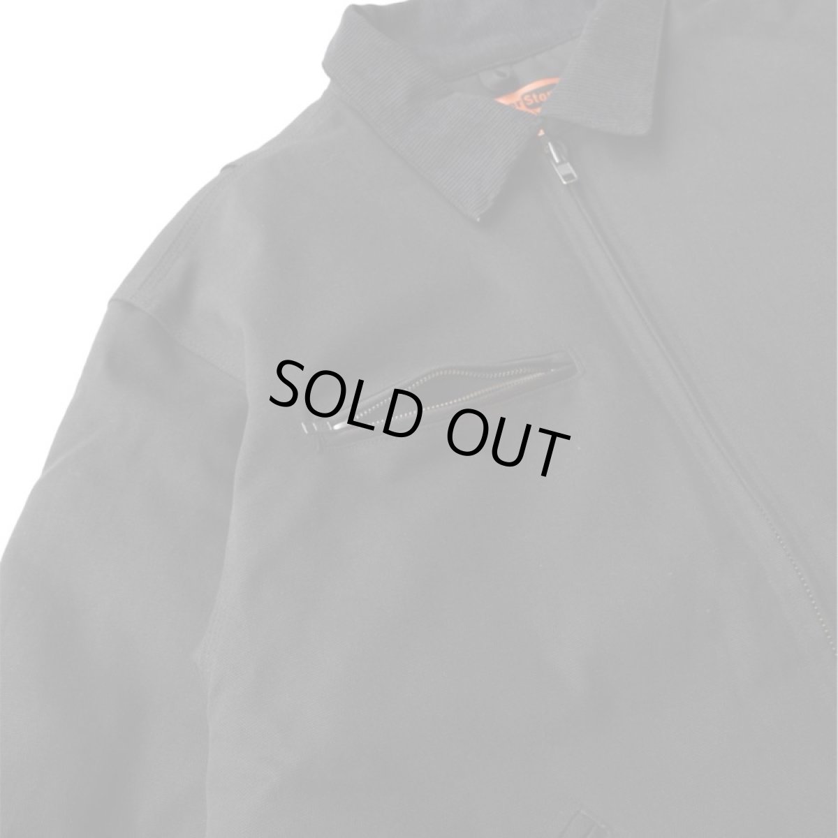 画像8: CornerStone Duck Cloth Work Jacket - Black (8)