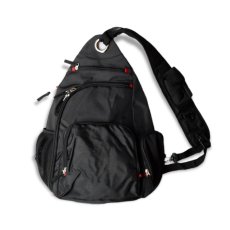 画像1: Port Authority Sling Pack Black / ポートオーソリティ スリングパック ブラック (1)