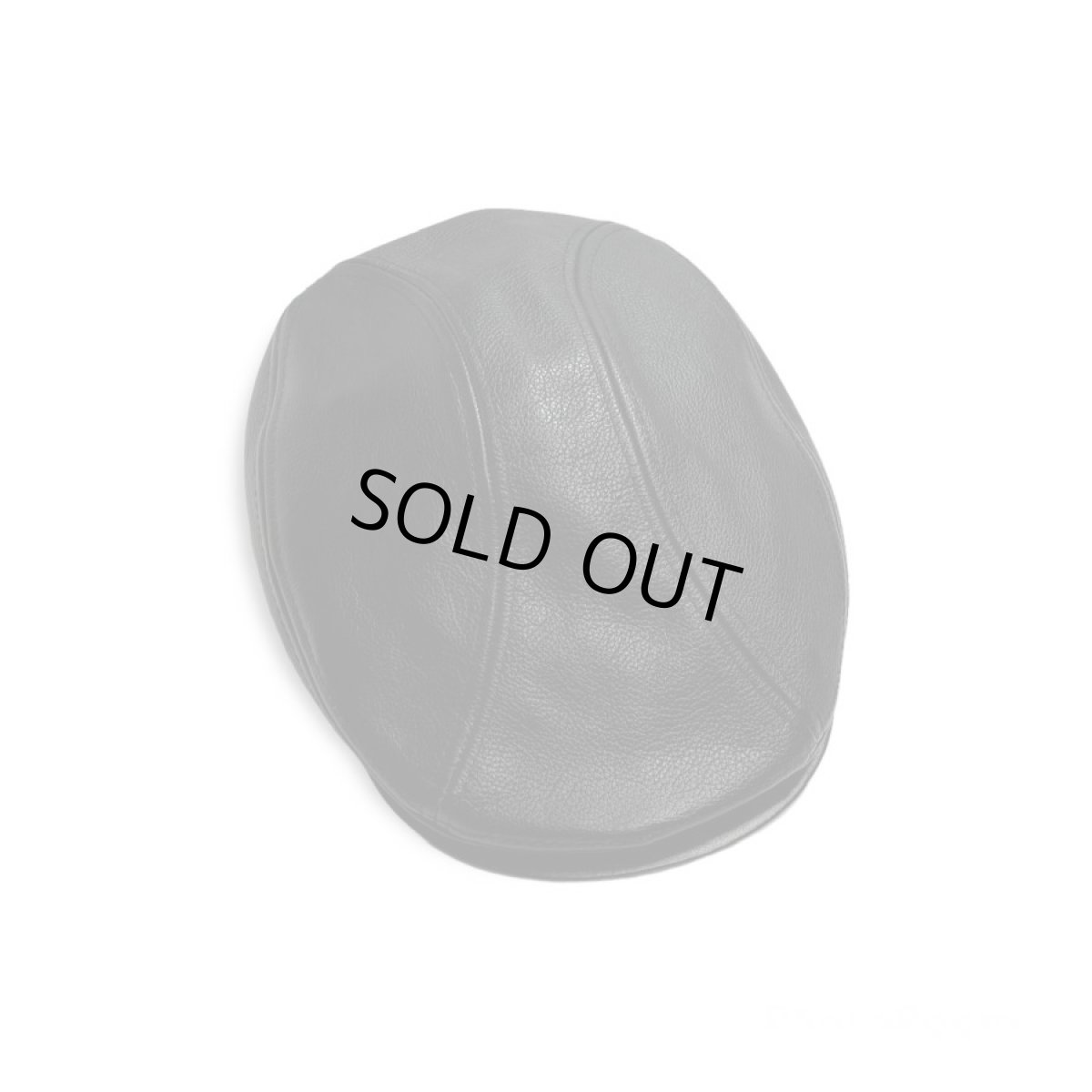 画像5: KBETHOS Leather Ascot Hat - Black (5)