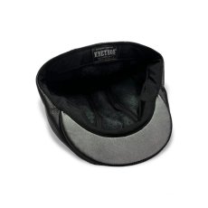 画像6: KBETHOS Leather Ascot Hat Black / ケービーエトス レザー ハンチング ブラック (6)