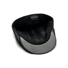 画像6: KBETHOS Leather Ascot Hat - Black (6)