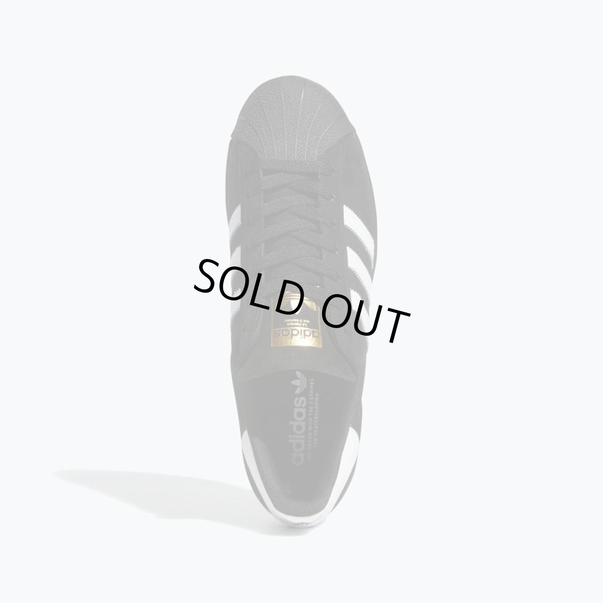 画像6: adidas Superstar ADV - Core Black/Footwear White/Gold Metallic (6)