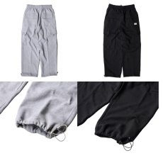 画像5: PRO CLUB Heavyweight Fleece Cargo Pants Black / プロクラブ へビーウェイト フリース カーゴパンツ ブラック (5)